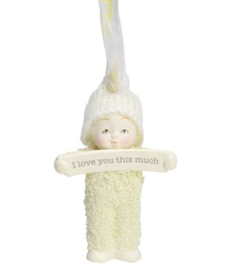 Department 56 - Snowbabies I Love You This Much Ornament