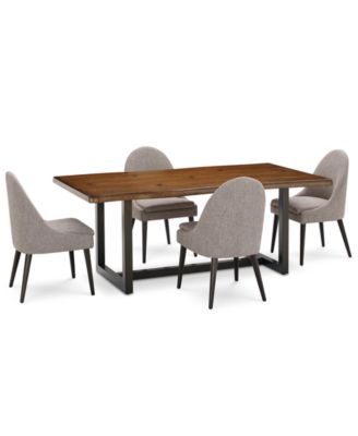 round back dining set