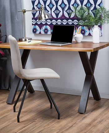 Noble House - Moultan Acacia Desk, Quick Ship