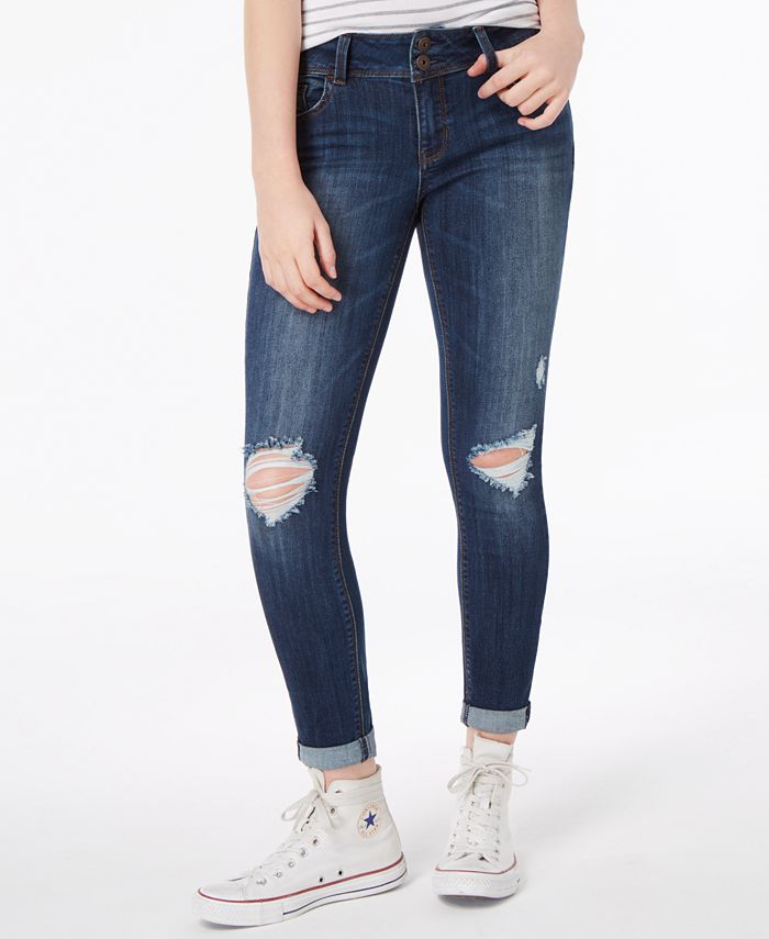 Vanilla Star Juniors' Low-Rise Skinny Jeans & Reviews - Jeans - Juniors ...