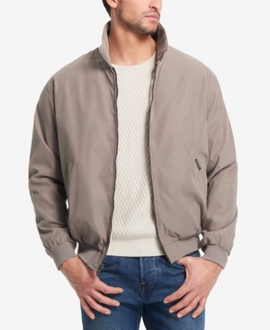 Weatherproof Microfiber Bomber Jacket
