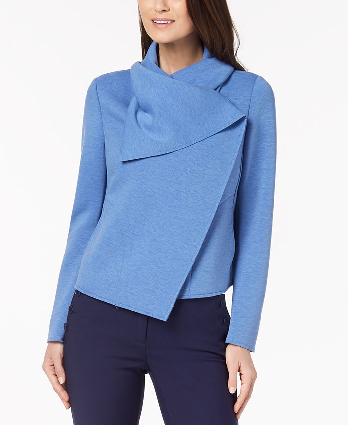 Anne klein hotsell asymmetrical jacket