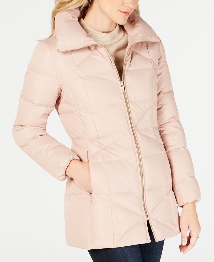 Cole Haan Signature Hooded Down Puffer Coat - Macy's