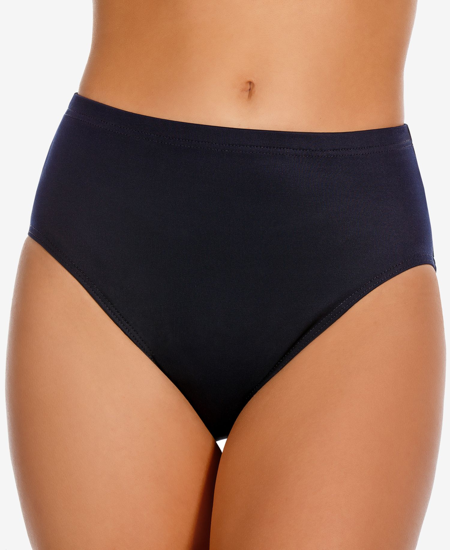 High-Waist Tummy-Control Bikini Bottoms