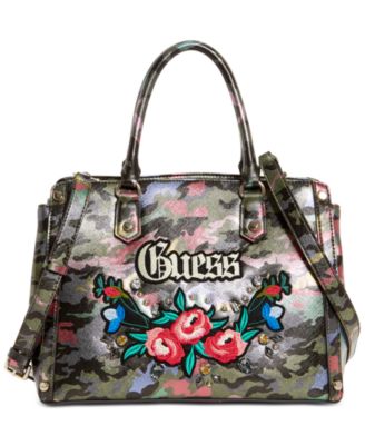 guess camo bag