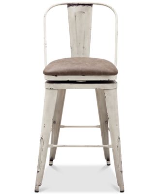 Samuel Lawrence - Distressed Bar Stool
