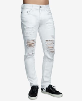 true religion ripped skinny jeans