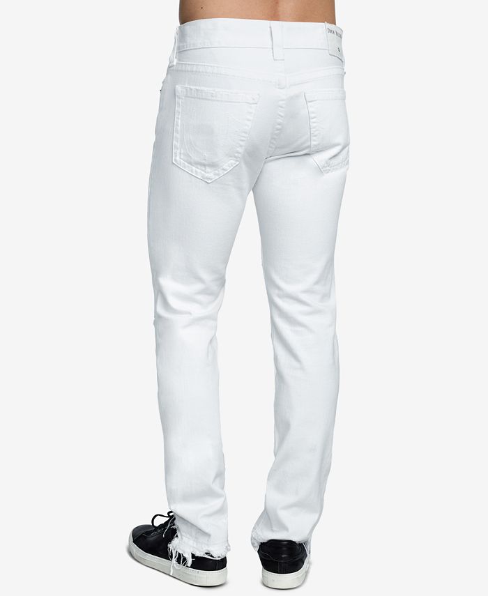 True Religion Men's Rocco Ripped Skinny Fit Stretch Jeans - Macy's