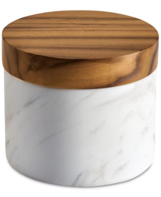 Pantryware White Marble Salt Cellar 