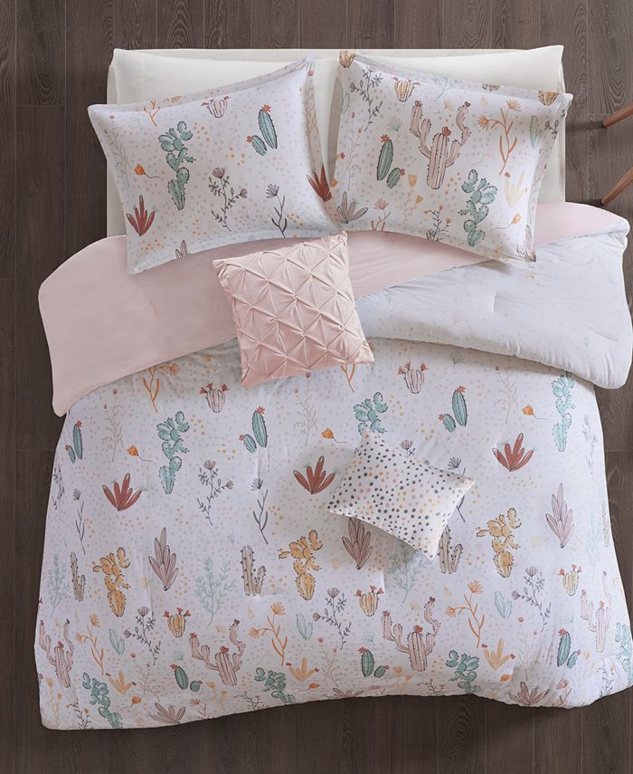 Urban Habitat Desert Bloom 4Pc. Twin/Twin XL Cotton Comforter Set Macy's