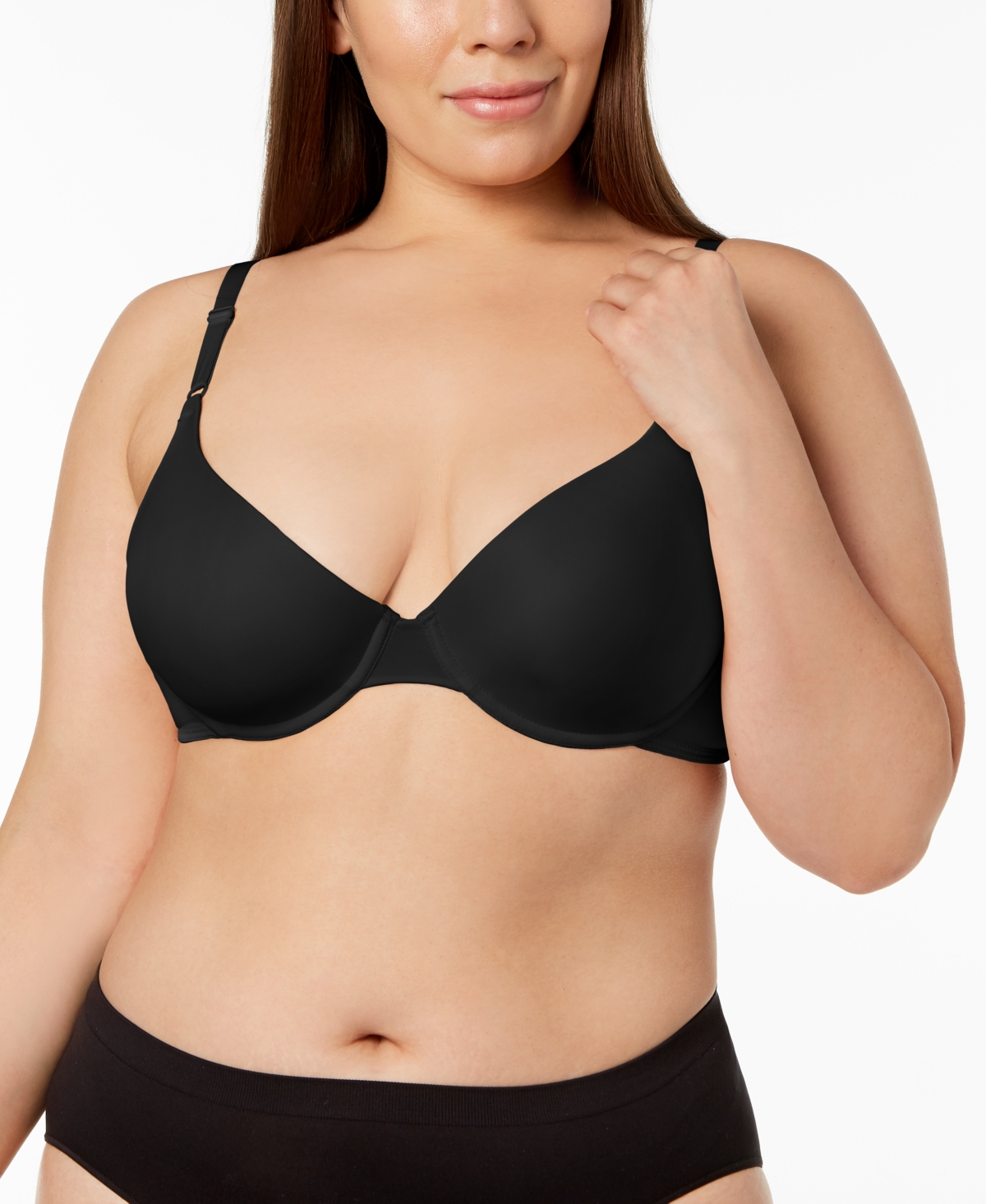 One Fab Fit T-Shirt Shaping Underwire Bra 7959 - Black