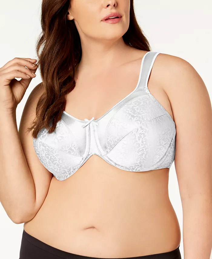 Minimizer Satin Tracings Comfort Strap Underwire Bra 3562 - thumbnail 6