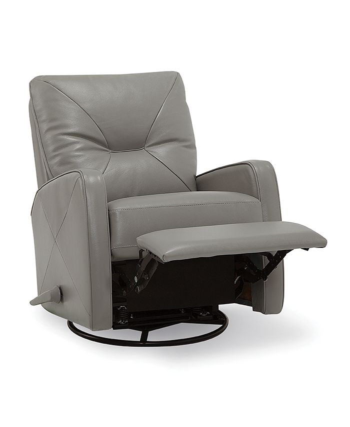 Furniture Finchley Leather Swivel, Leather Rocking Recliner