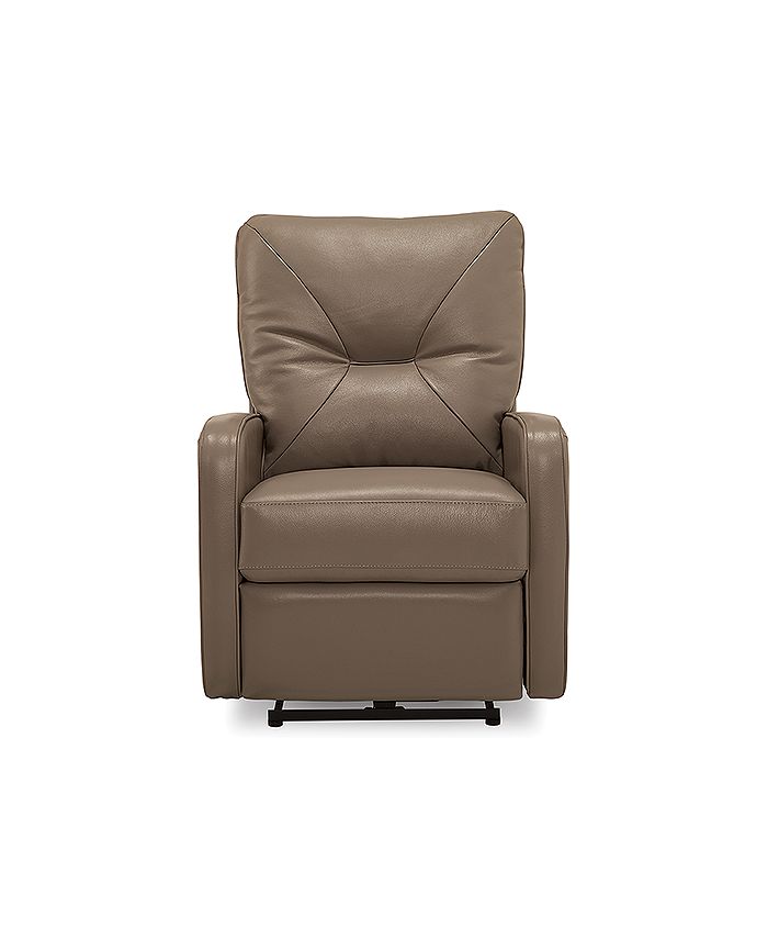 Furniture Finchley Leather Power Wallhugger Recliner Macy's