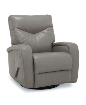 leather recliner glider chair