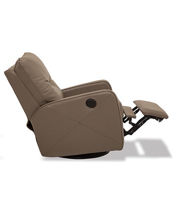 Finchley leather swivel online rocker recliner