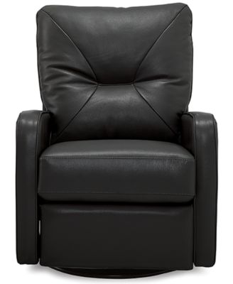 Finchley Leather Power Swivel Glider Recliner