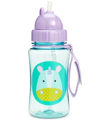 Skip Hop - Unicorn Zoo Straw Water Bottle