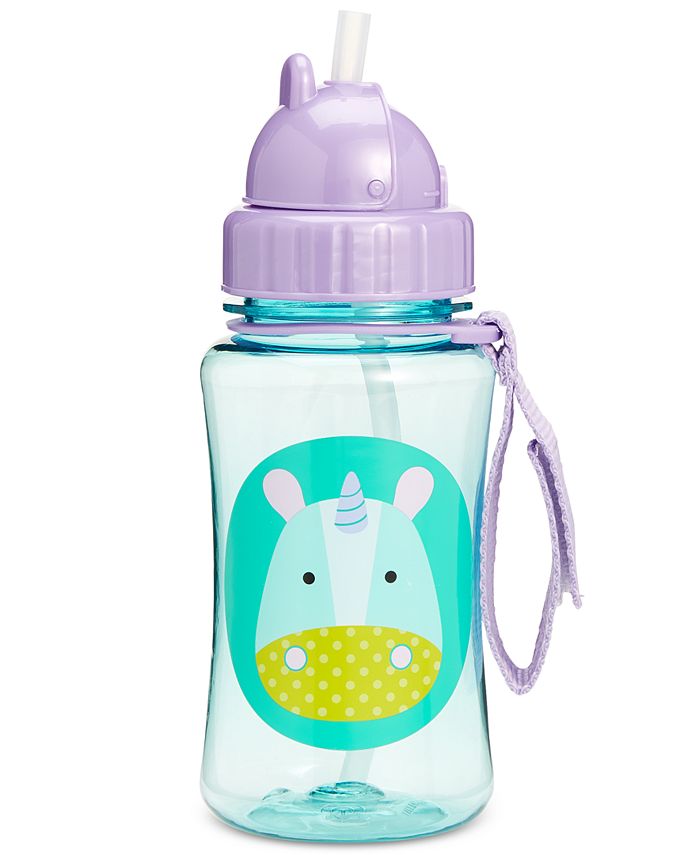 Skip Hop Unicorn Zoo Straw Water Bottle Macy
