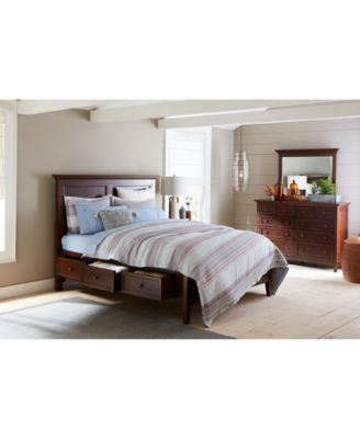 Furniture Matteo Storage Platform Bedroom 3 Piece Bedroom Set, Created ...