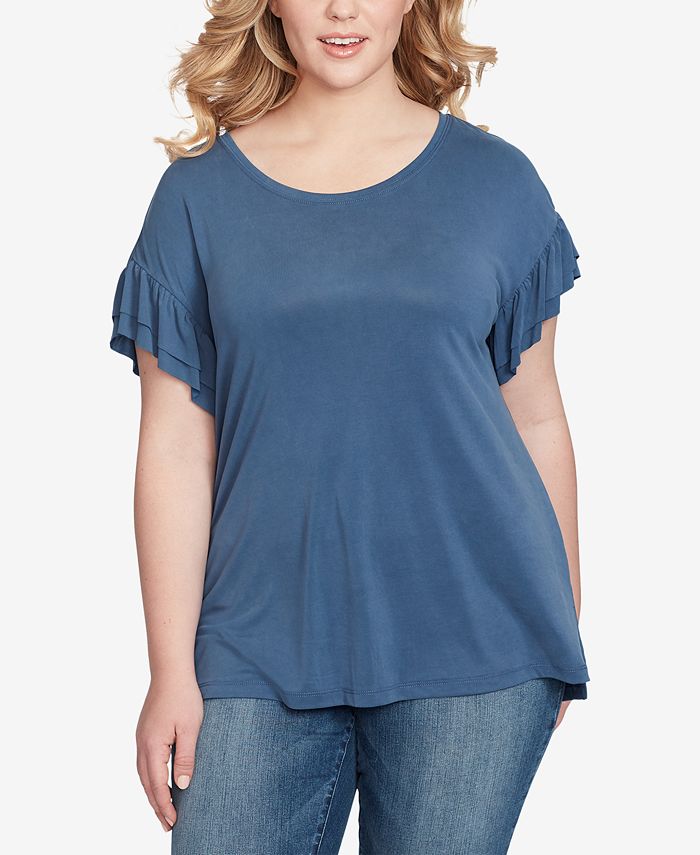 Jessica Simpson Trendy Plus Size Olympia T-Shirt - Macy's