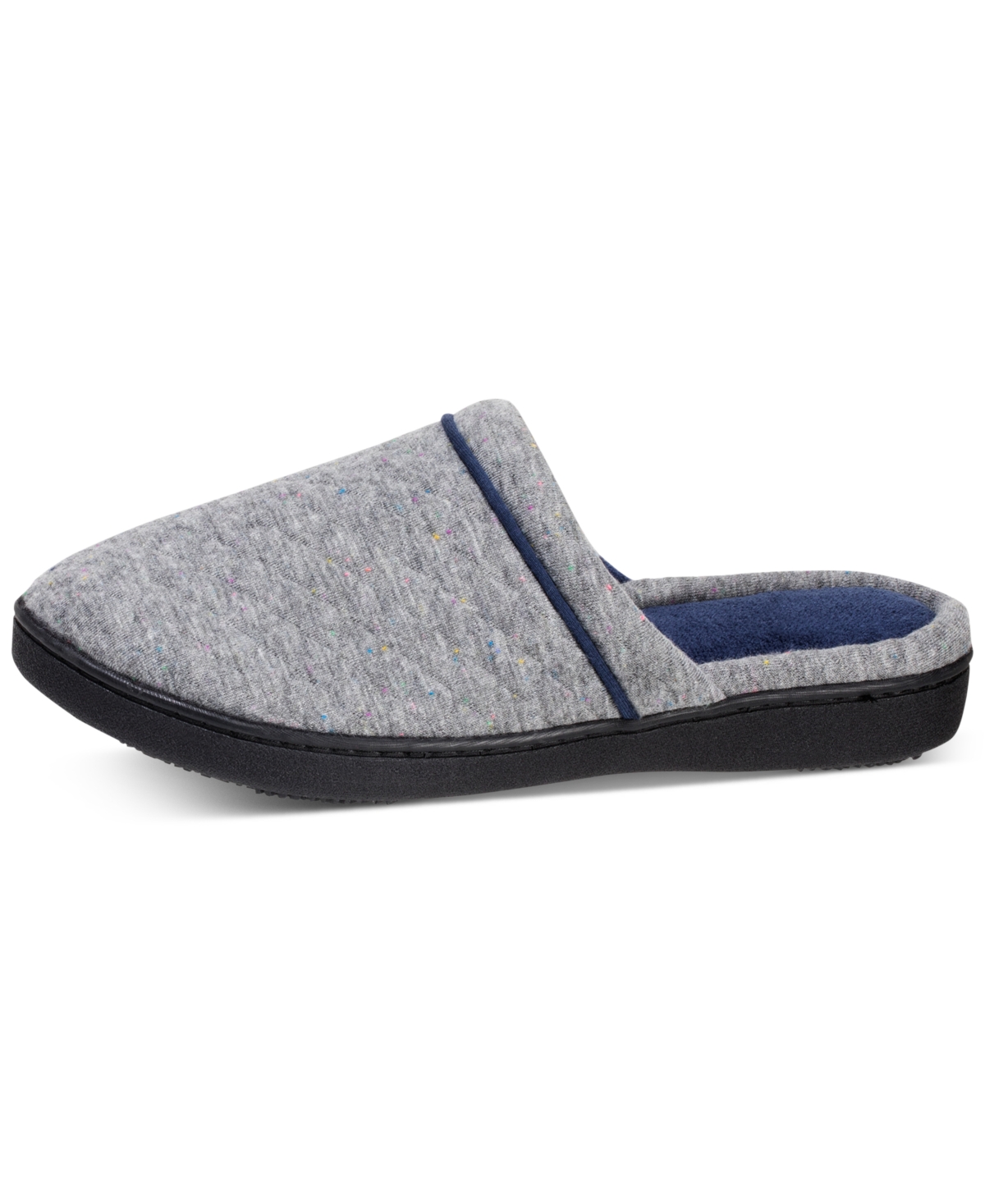 Women's Quilted Jersey Deena Clog with Memory Foam - Heather Grey