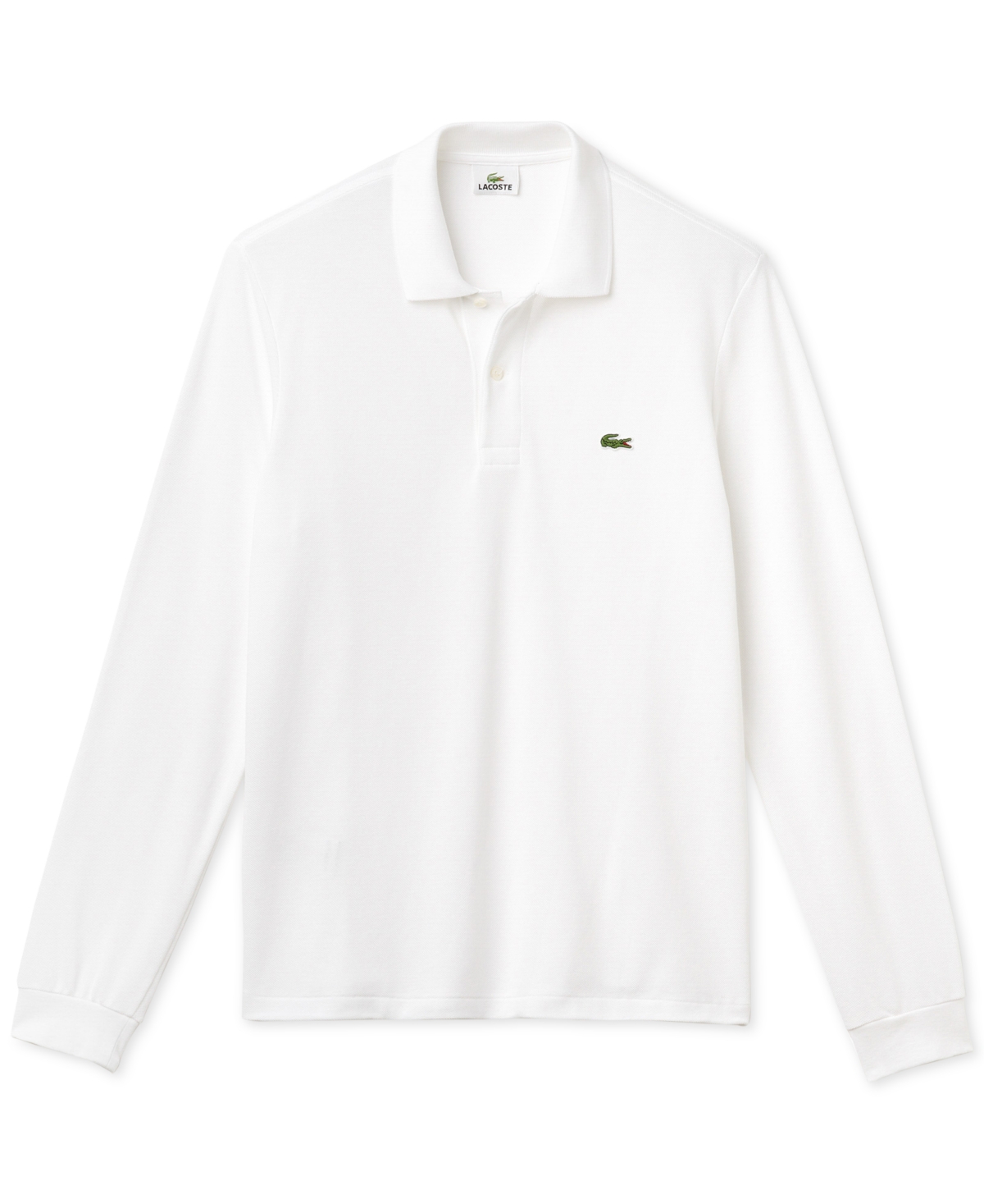 LACOSTE MEN'S LACOSTE CLASSIC FIT LONG-SLEEVE L.12.12 POLO SHIRT 