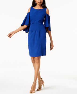 Jessica Howard - Cold-Shoulder Shift Dress