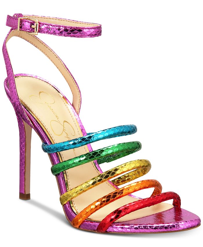 Jessica simpson top rainbow sandals