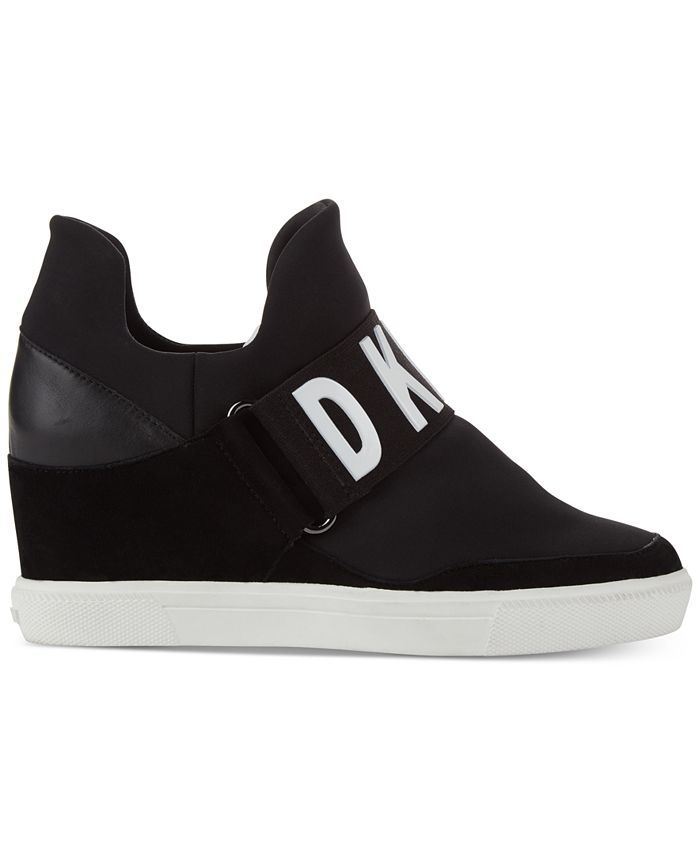 DKNY Women's Cosmos Wedge Sneakers & Reviews - Athletic Shoes ...