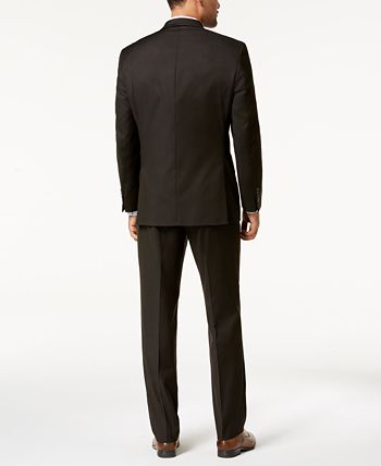 Marc New York Men's Modern Fit Suit Black Size 44