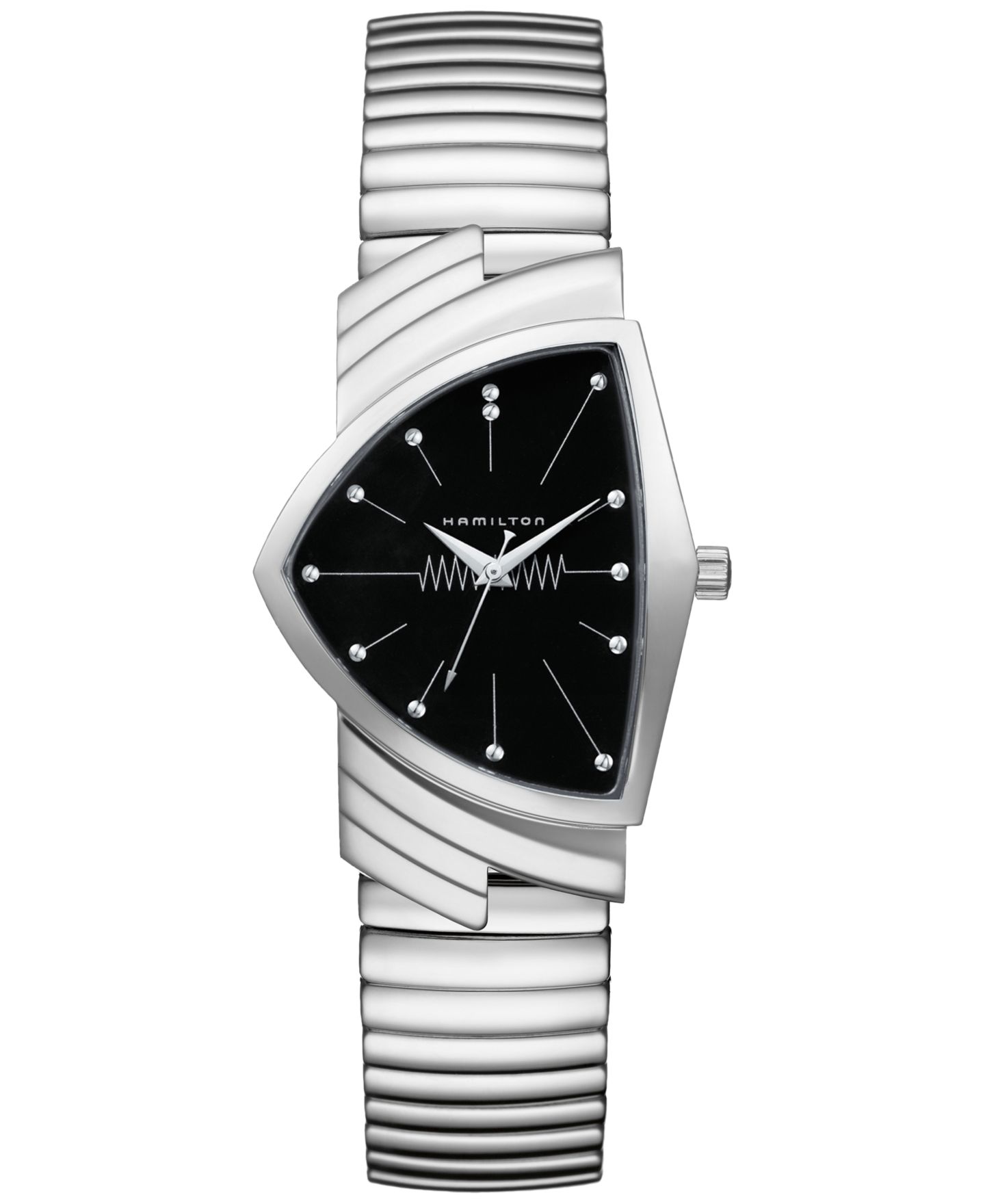 Часы Hamilton Unisex Swiss Ventura Stainless Steel Bracelet Watch 32mm — фото 1
