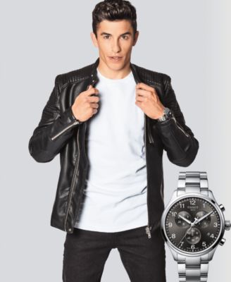 Men's Swiss Chronograph Chrono XL Classic T-Sport Stainless Steel Bracelet Watch 45mm