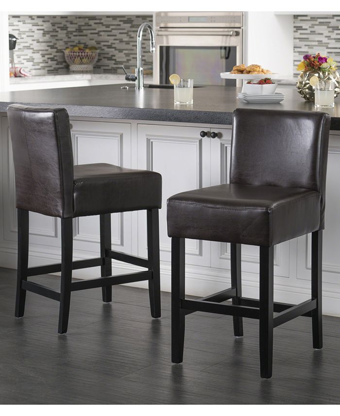 Noble House Dawken Counter Stool (Set Of 2) Macy's