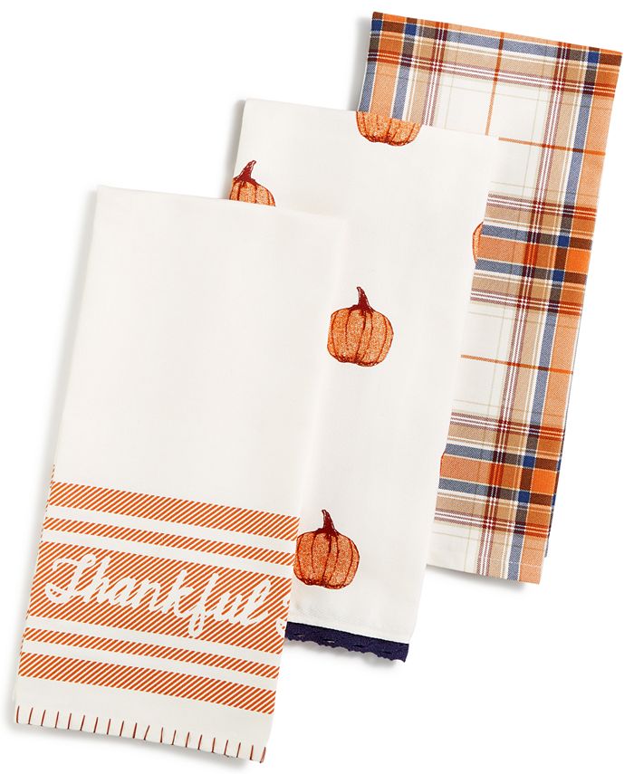Martha Stewart Collection 3-Pc. Baking Kitchen Towel Set, Created for  Macy's - Macy's