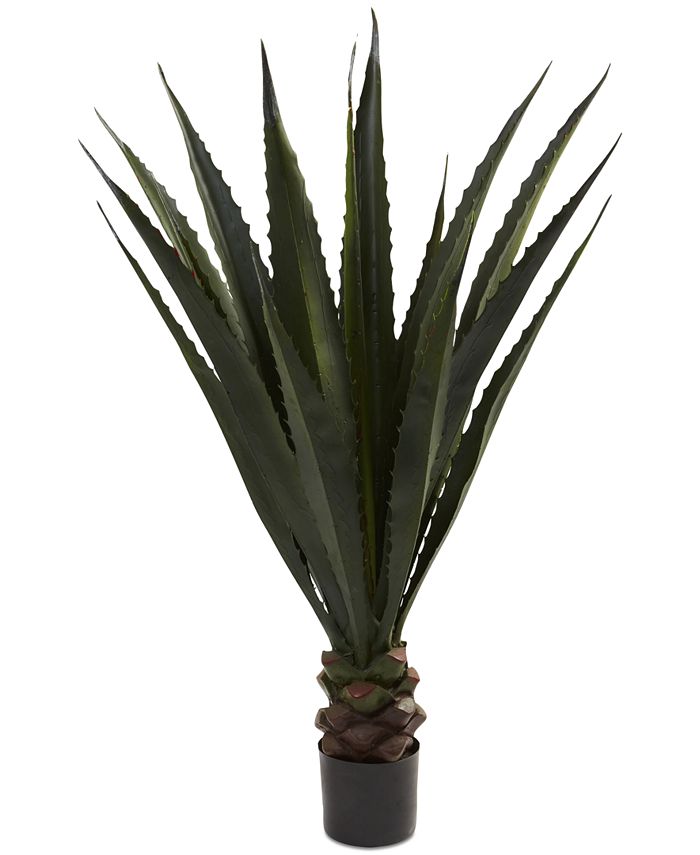 Nearly Natural 52" Giant Agave Artificial Plant Macy's