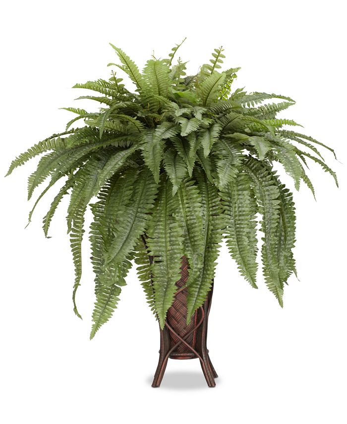 Nearly Natural - Boston Fern Artificial Plant in Stand