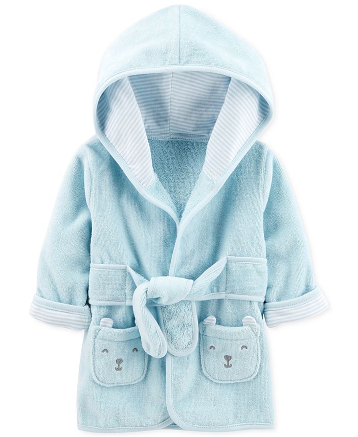 Carter's Baby Boys Hooded Cotton Robe 09M Macy's