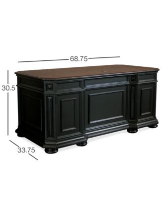 beekman home office executive desk