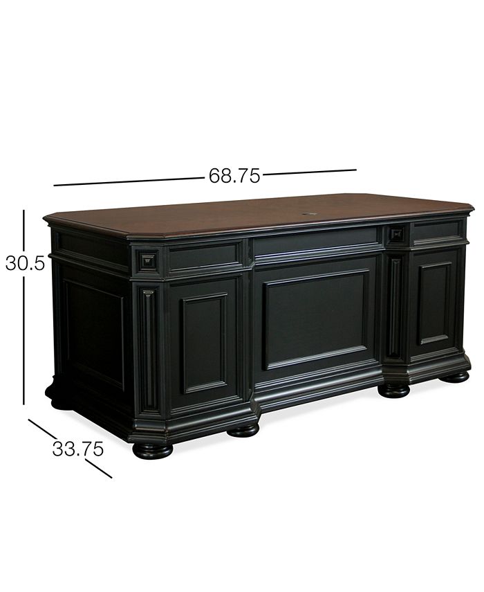 Furniture Beekman Home Office Executive Desk Macy's