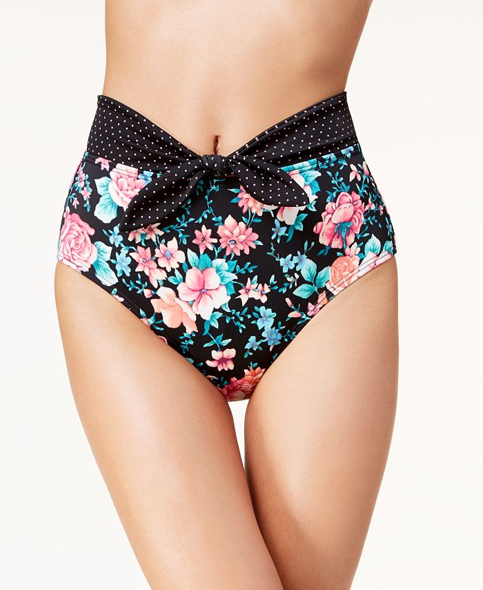 SUNDAZED HighWaist Bikini Bottoms, Created for Macy's Macy's