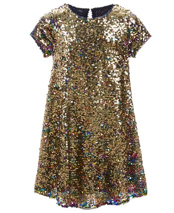 Girls reversible sequin sales dress