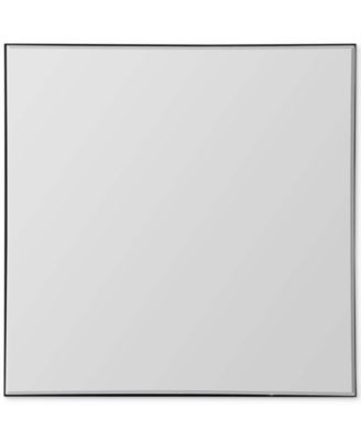 Furniture - Greer Medium Square Mirror, Quick Ship
