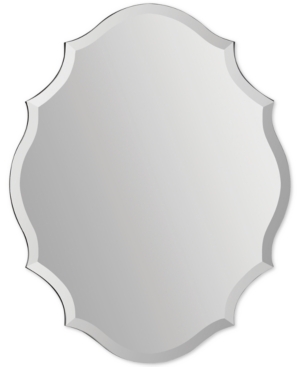 Furniture Emma Wall Mirror, Quick Ship In Mirrored