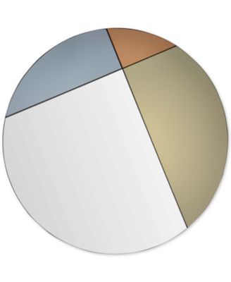 Furniture - Tucker Medium Round Mirror, Quick Ship