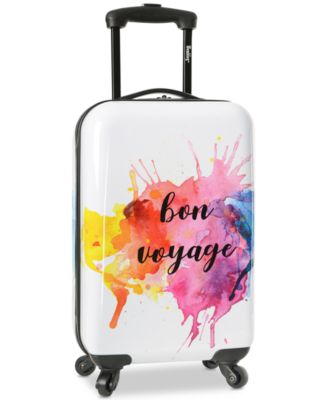 Wembley - Live It Up Bon Voyage 20" Carry-On Spinner Suitcase