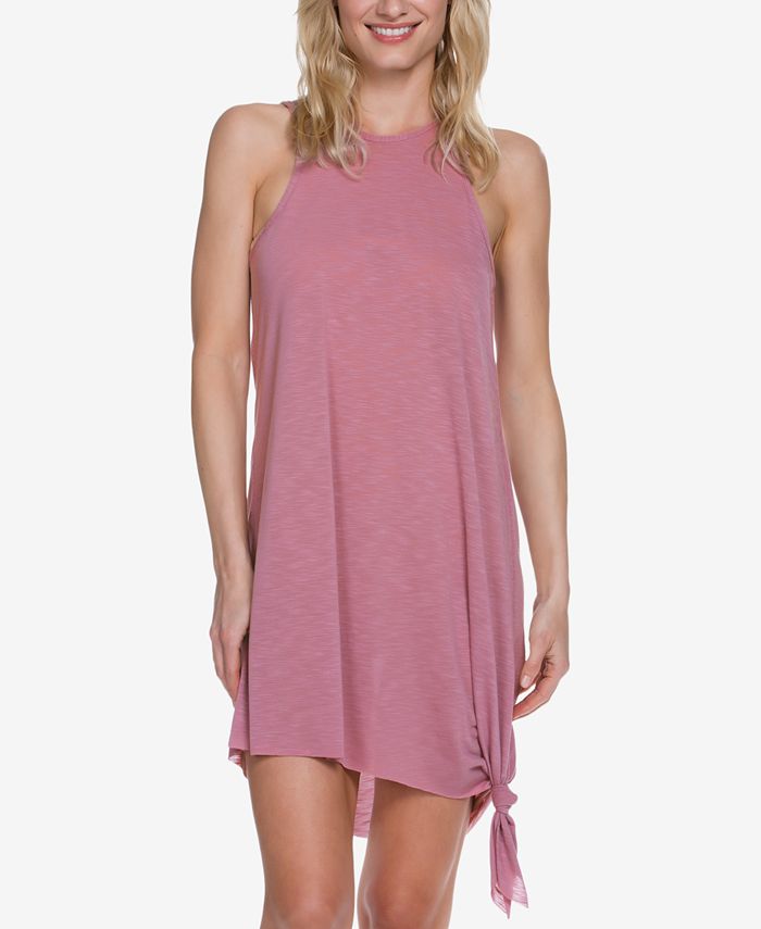 Becca Women's Breezy Cover Up Dress Blue Size Small main image 1