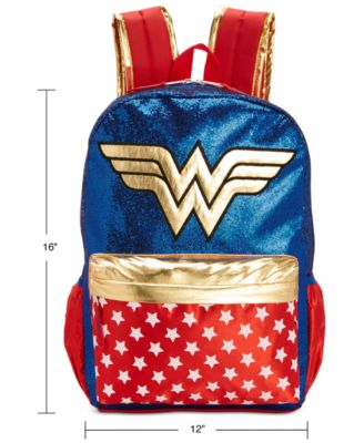 Edward Sinclair Girls' Personalized Backpack - Glitter Print Named School Bag, 42x31x21 Cm - View #9