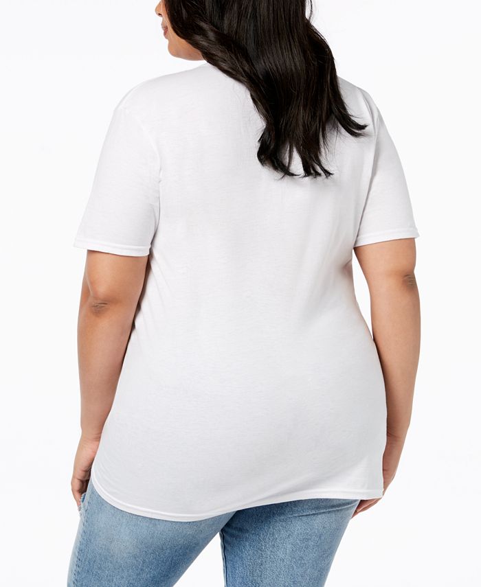 Disney Plus Size Cotton Bride Minnie Mouse T-Shirt - Macy's