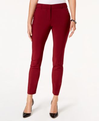 JM Collection Embellished Skinny Pants, Created for Macy's - Macy's